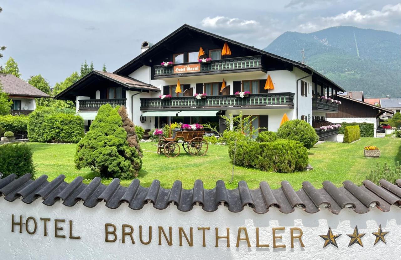 Hotel Garni Brunnthaler Garmisch-Partenkirchen Exterior foto